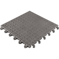 ErgoDeck&reg; Soft No. 566 Matting, PVC, 1-1/2' W x 1-1/2' L, 7/8" Thick, Charcoal Air Extreme Inc.