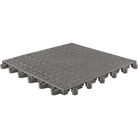ErgoDeck&reg; Soft No. 566 Matting, PVC, 1-1/2' W x 1-1/2' L, 7/8" Thick, Charcoal Air Extreme Inc.