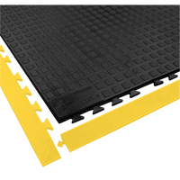 Rejuvenator Connect No. 502 Matting, Polyurethane, 3' W x 3' L, 5/8" Thick, Black Air Extreme Inc.