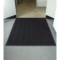 Tapis Waterhog Eco Elite, Essuie-pieds/grattoir, 6' x 6' x 3/8", Fum&eacute;e noire Air Extreme Inc.