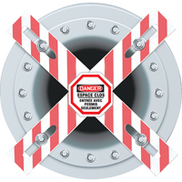 Danger Man-Way Cross Barrier Air Extreme Inc.