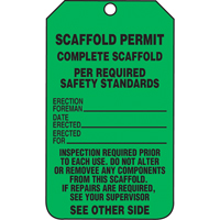 &eacute;tiquettes de s&eacute;curit&eacute; d'inspection et de contr&ocirc;le de l'&eacute;tat de l'&eacute;quipement, Papier cartonn&eacute;, 3-1/8" la x 5-7/8" h, Anglais Air Extreme Inc.