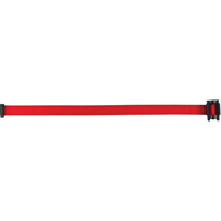 Tape Cassette for Build-Your-Own Crowd Control Barriers, Blank, 7', Red Tape Air Extreme Inc.