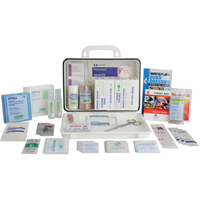 Trousses de premiers soins pour entrepreneur, Dispositif m&eacute;dical Classe 1, Boîte en plastique Air Extreme Inc.