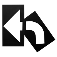 Pochoirs pour parc de stationnement, Anglais, 8" x 27" Air Extreme Inc.