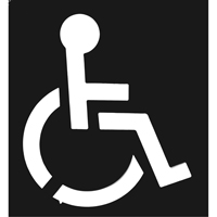 Pochoirs pour parc de stationnement, Anglais, 37" x 43" Air Extreme Inc.