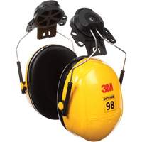 Peltor Optime 98 Series Earmuffs, Cap Mount, 23 NRR dB Air Extreme Inc.