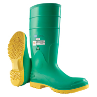 Hazmax&reg; 16" Kneeboot, PVC, Steel Toe, Size 14, Puncture Resistant Sole Air Extreme Inc.