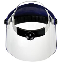 Harnais de t&ecirc;te avec visi&egrave;re, Polycarbonate, Suspension Rochet Air Extreme Inc.