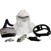 Versaflo Powered Air Purifying Respirator TR-600 Easy-Clean Kit, Hard Hat & Faceshield, Lithium-Ion Battery Air Extreme Inc.