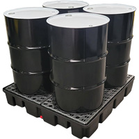 Nestable Spill Pallet Without Drain, 66 US gal. Spill Capacity, 49" x 49" x 10.5" Air Extreme Inc.