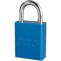 Cadenas de s&eacute;curit&eacute; American Lock, Bleu, Cl&eacute;s identiques, Aluminium, Largeur de 1-1/2" Air Extreme Inc.