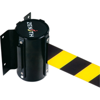 Barri&egrave;re &agrave; fixation murale, Acier, Fixation par vis, 7', Ruban Noir/Jaune Air Extreme Inc.