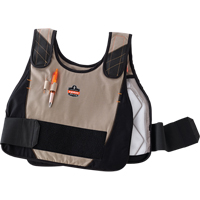 6215 Phase Change Cooling Vests, Small/Medium, Khaki Air Extreme Inc.
