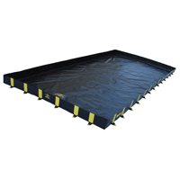 Bermes Rigid-Lock QuickBerm, Capacit&eacute; 1795 gal., 12' la x 20' lo x 12" h, Paroi &agrave; piquets Air Extreme Inc.
