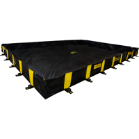 Bermes Rigid-Lock QuickBerm, Capacit&eacute; 2990 gal. US, 20' la x 20' lo x 12" h, Paroi &agrave; piquets Air Extreme Inc.