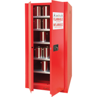 Paint/Ink Cabinet, 96 gal., 5 Shelves Air Extreme Inc.