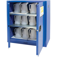 Corrosive Liquids Cabinet, 30 gal., 43" x 44" x 18" Air Extreme Inc.