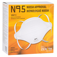 Respirateur contre les particules, N95, Certifi&eacute; NIOSH, Moyen/grand Air Extreme Inc.