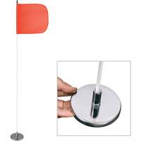 Safety Whip&reg; Light-Duty Whips, Magnet Mount, 5' High, Orange Air Extreme Inc.