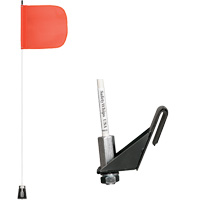 Safety Whip&reg; Light-Duty Whips, Window Mount, 5' High, Orange Air Extreme Inc.