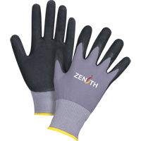 Gants ZX-1 de premi&egrave;re qualit&eacute; compatibles avec les &eacute;crans tactiles, 11/2T-Grand, R&ecirc;vetement Nitrile/Mousse de nitrile, Calibre 15, Enveloppe en Nylon Air Extreme Inc.