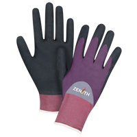 Gants enduits de premi&egrave;re qualit&eacute; ZX-2, 8/Moyen, R&ecirc;vetement Nitrile/Mousse de nitrile, Calibre 18, Enveloppe en Nylon Air Extreme Inc.