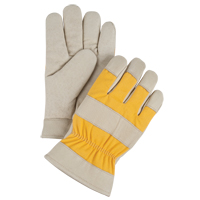 Gants de travail doubl&eacute;s pour l'hiver de premi&egrave;re qualit&eacute;, Moyen, Paume en Cuir fleur de porc, Doublure en Molleton de mousse Air Extreme Inc.