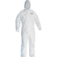 Kleenguard A45 Liquid/Particle Surface Prep & Paint Coveralls, Small, White, Microporous Air Extreme Inc.