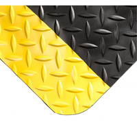 Smart Mats No.497, Diamond, 4' x 10' x 1", Black/Yellow, PVC/Urethane Air Extreme Inc.