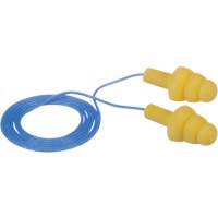 Bouchons d'oreilles pr&eacute;moul&eacute;s E-A-R Ultrafit, Avec cordon, Vrac - Sac en poly, 25 dB NRR, Taille unique Air Extreme Inc.