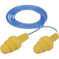Bouchons d'oreilles pr&eacute;moul&eacute;s E-A-R Ultrafit, Avec cordon, Vrac - Sac en poly, 25 dB NRR, Taille unique Air Extreme Inc.