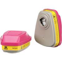 6000 Series Respirator Cartridges, Gas/Vapour Cartridge, Organic Vapour/Acid Gas/P100 Air Extreme Inc.