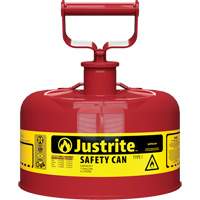 Safety Cans, Type I, Steel, 1 US gal., Red, FM Approved/UL/ULC Listed Air Extreme Inc.