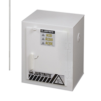 Solid Polyethylene Acid Cabinets, 6 x 0.66043 Gal., 17" x 22" x 17" Air Extreme Inc.