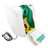 Poste de douche oculaire portable et chauff&eacute;, Aliment&eacute; par gravit&eacute;, Capacit&eacute; 16 gal., Conformit&eacute; ANSI Z358.1 Air Extreme Inc.