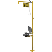 Halo Combination Emergency Shower & Eyewash Station Air Extreme Inc.