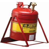 Laboratory Safety Can with Faucet, Type I, Steel, 5 US gal., Red, FM Approved Air Extreme Inc.