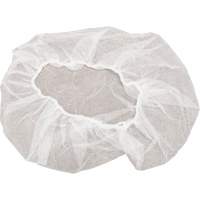 Non-Woven Bouffant Caps, Polypropylene, 18", White Air Extreme Inc.