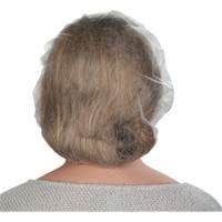 Non-Woven Bouffant Caps, Polypropylene, 21"/Large, White Air Extreme Inc.