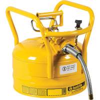 D.O.T. AccuFlow Safety Cans, Type II, Steel, 2.5 US gal., Yellow, FM Approved Air Extreme Inc.