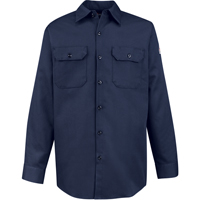 Flame-Resistant Work Shirts, Small, Navy Blue Air Extreme Inc.