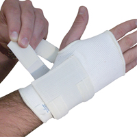 Ambidextrous Wrist Supports, Cotton/Elastic, Small Air Extreme Inc.