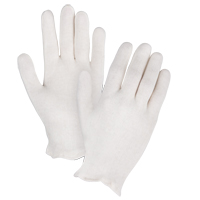 Mediumweight Inspection Gloves, Poly/Cotton, Hemmed Cuff, Ladies Air Extreme Inc.
