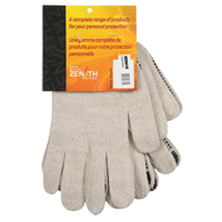 Heavyweight Dotted String Knit Gloves, Poly/Cotton, Single Sided, 7 Gauge, Large Air Extreme Inc.