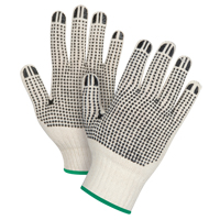 Heavyweight Double-Sided Dotted String Knit Gloves, Poly/Cotton, Double Sided, 7 Gauge, Medium Air Extreme Inc.