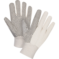 Cotton Canvas Dotted Palm Gloves, 8 oz., Small Air Extreme Inc.