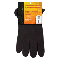 Jersey Gloves, Large, Brown, Red Fleece, Slip-On Air Extreme Inc.