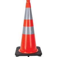 Traffic Cone, 28", Orange, 4" & 6" Reflective Collar(s) Air Extreme Inc.