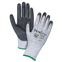 Gants &eacute;lastiques sans coutures r&eacute;sistants &agrave; la coupe, Taille Moyen/8, Calibre 13, Rev&ecirc;tement Polyur&eacute;thane, Enveloppe en PEHP, ANSI/ISEA 105 niveau 4/EN 388 niveau 5 Air Extreme Inc.